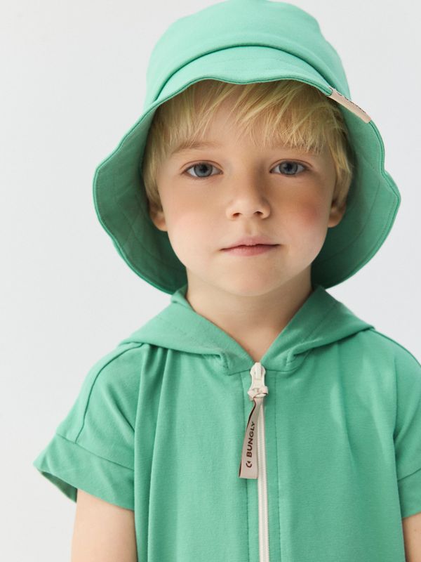 Ромпер на молнии с капюшоном 