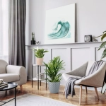 Горшок для цветов пластиковый 1,4л d-14,5см «Wave» с дренажной сеткой и съемным поддоном, горький шоколад