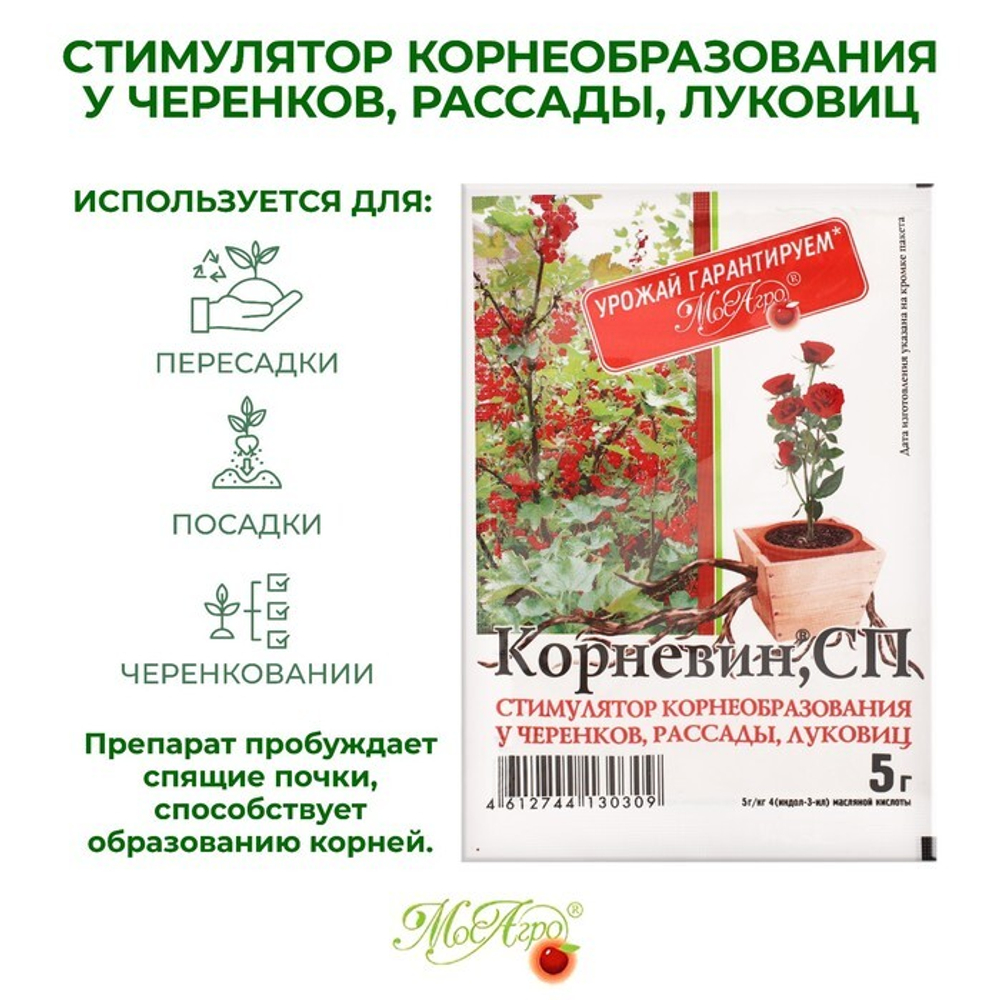 Корневин порошок, 5 г