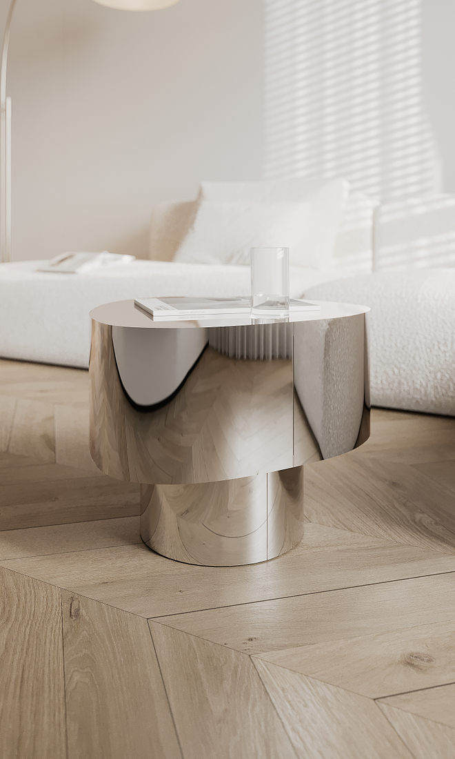 Журнальный стол Енисей 50 Зеркальный