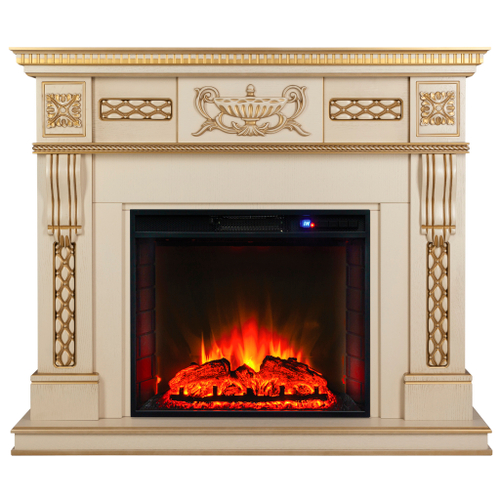 Каминокомплект Real Flame Corsica Lux 25,5/26 WT с очагом Sparta 25,5