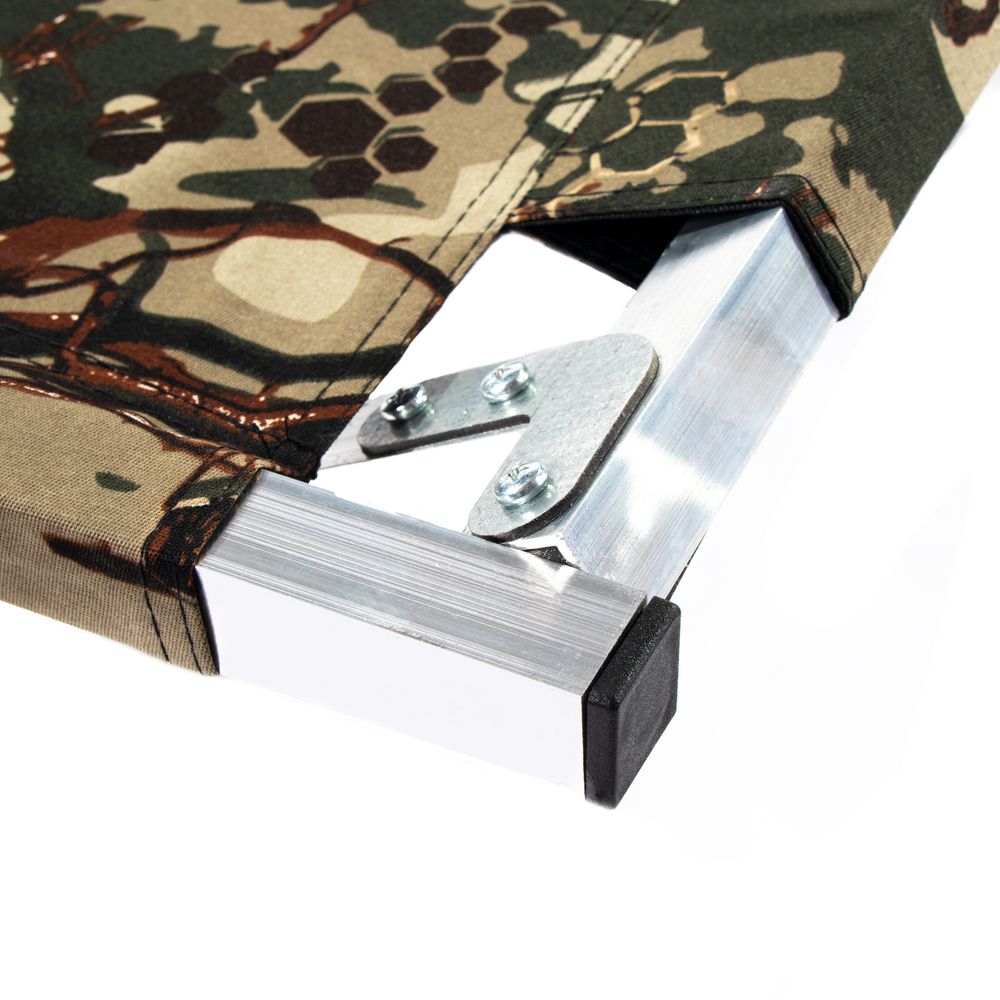 Раскладушка туристич.  &quot;СЛЕДОПЫТ&quot; в чехле, 1850х750х400 мм, труба алюм. 25х25х2 мм