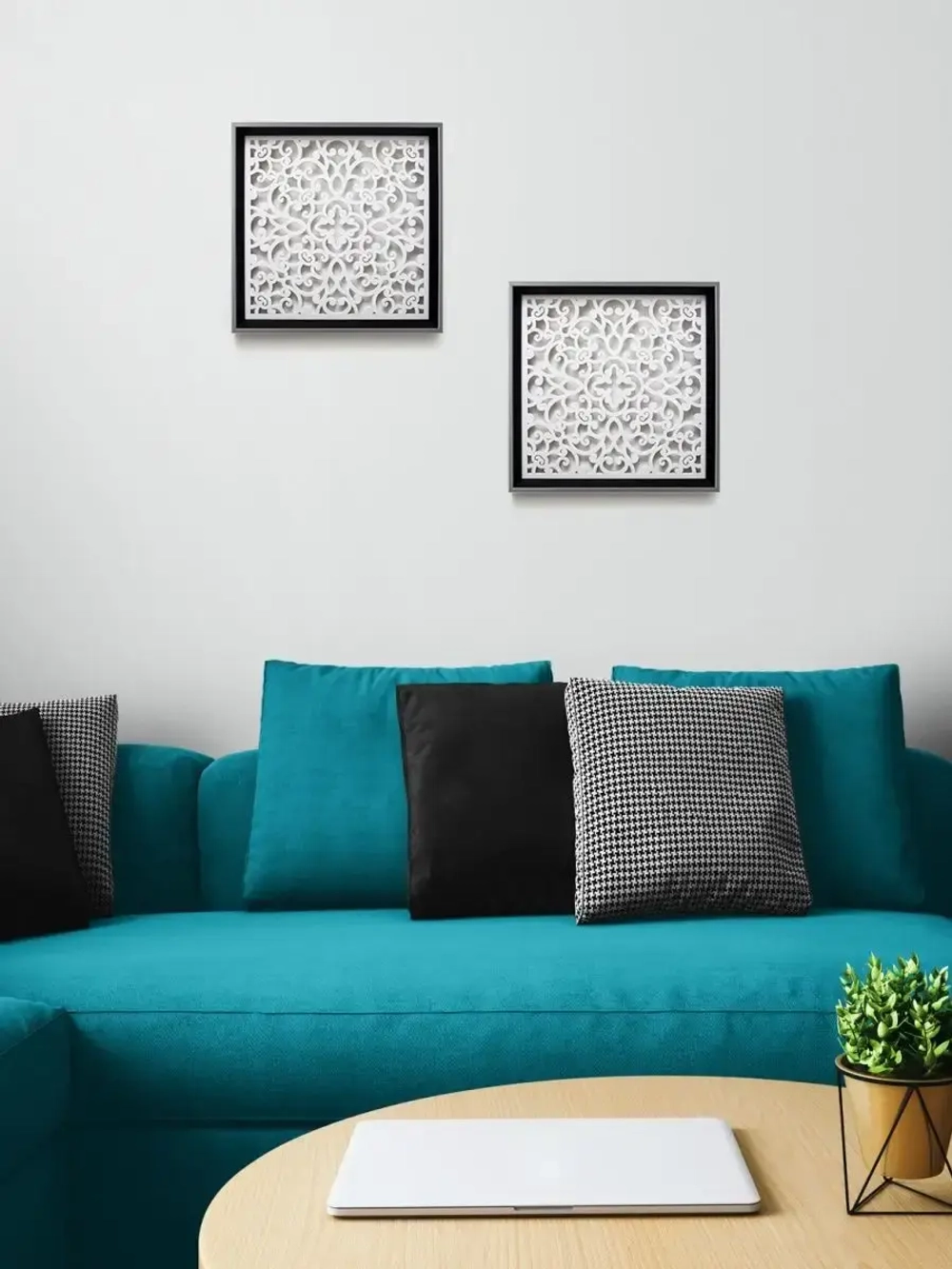 Резное панно "Орнамент"