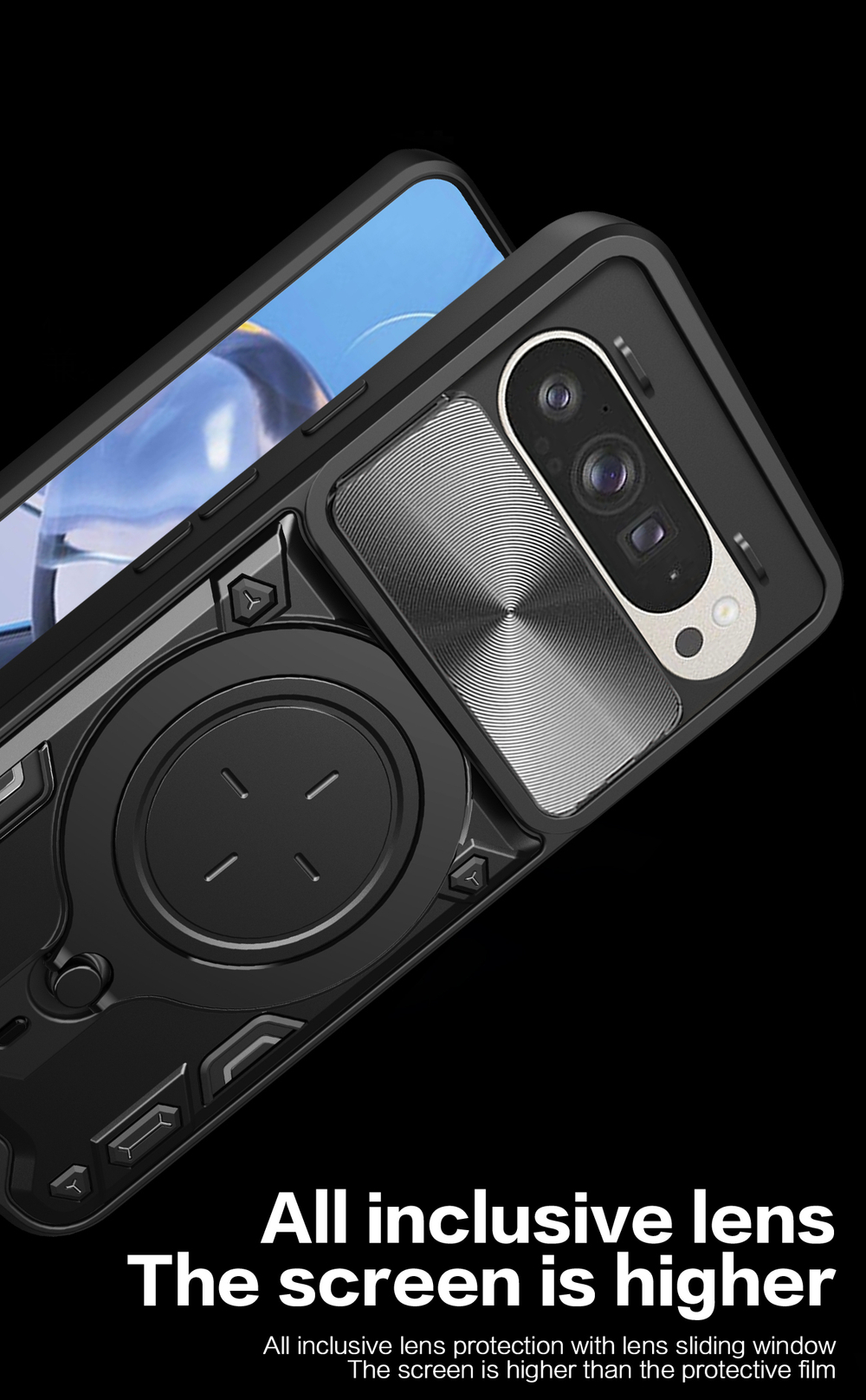 Чехол с кольцом Big Ring Case для Google Pixel 9/9 Pro