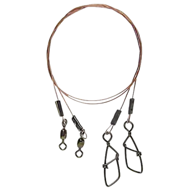 Поводок AFW Surfstrand Leaders 7х7 18кг 25см 2шт 13-18-025 / SdL-18-25