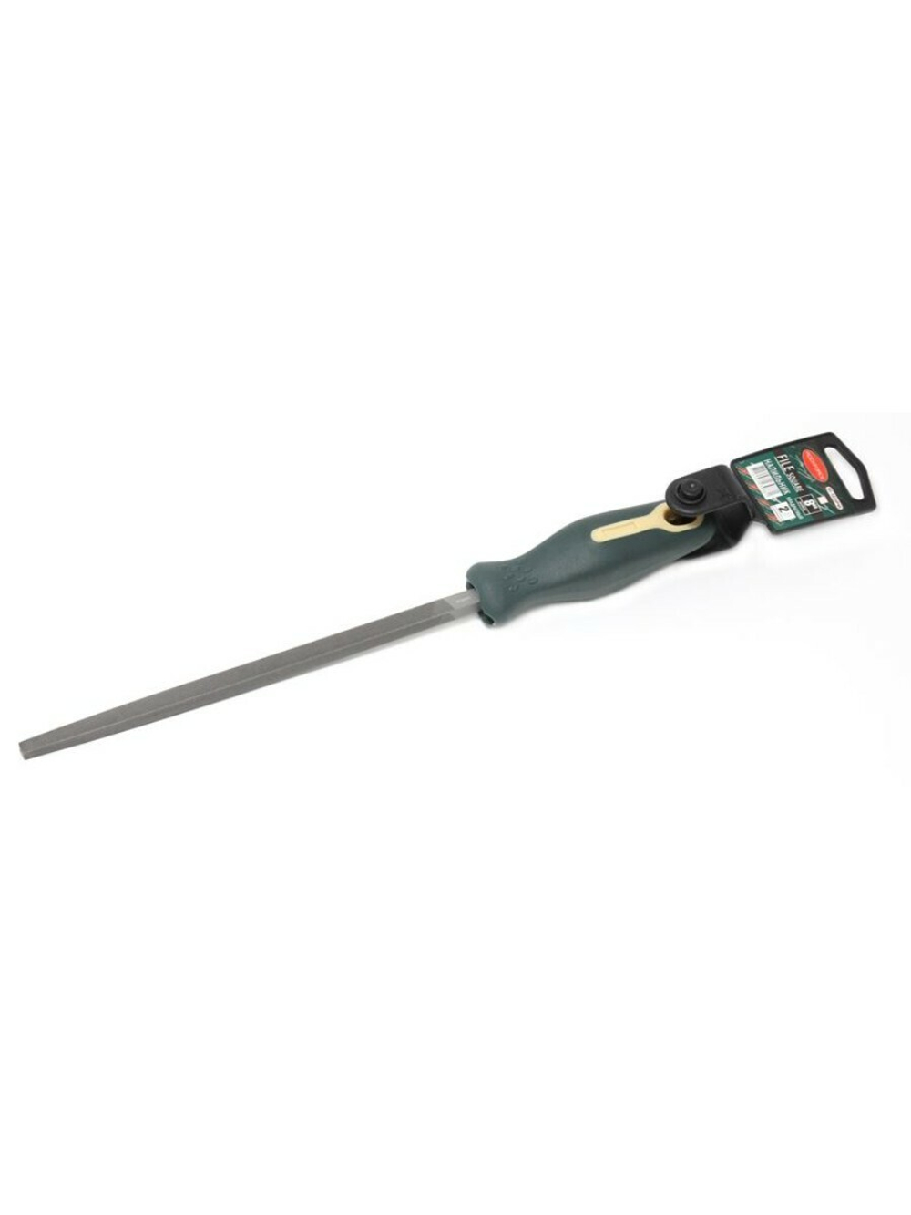 Напильник квадратный 10''-250мм, на пластиковом держателе RockForce RF-5056P410