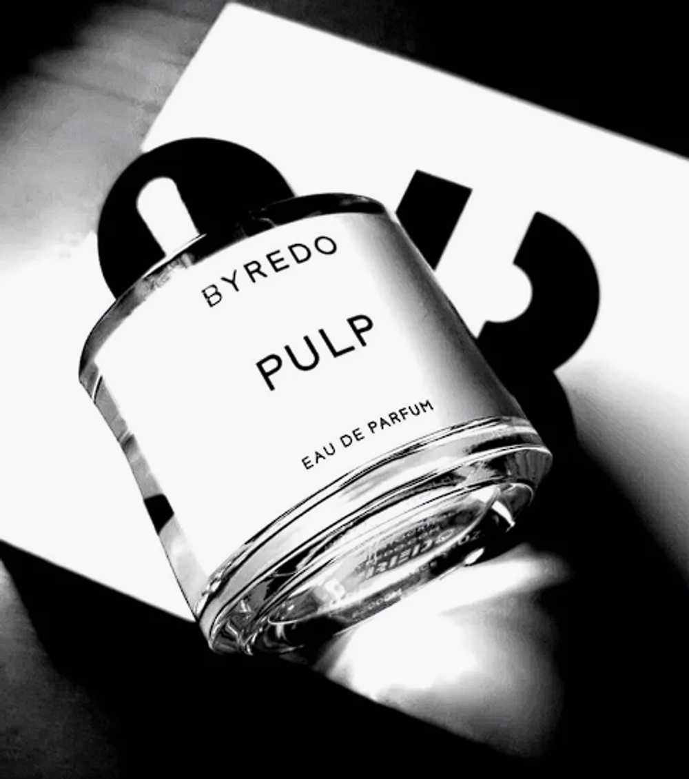 BYREDO Pulp 100 ml (Коробка парфюма без слюды, парфюм новый, распаковка для фото)