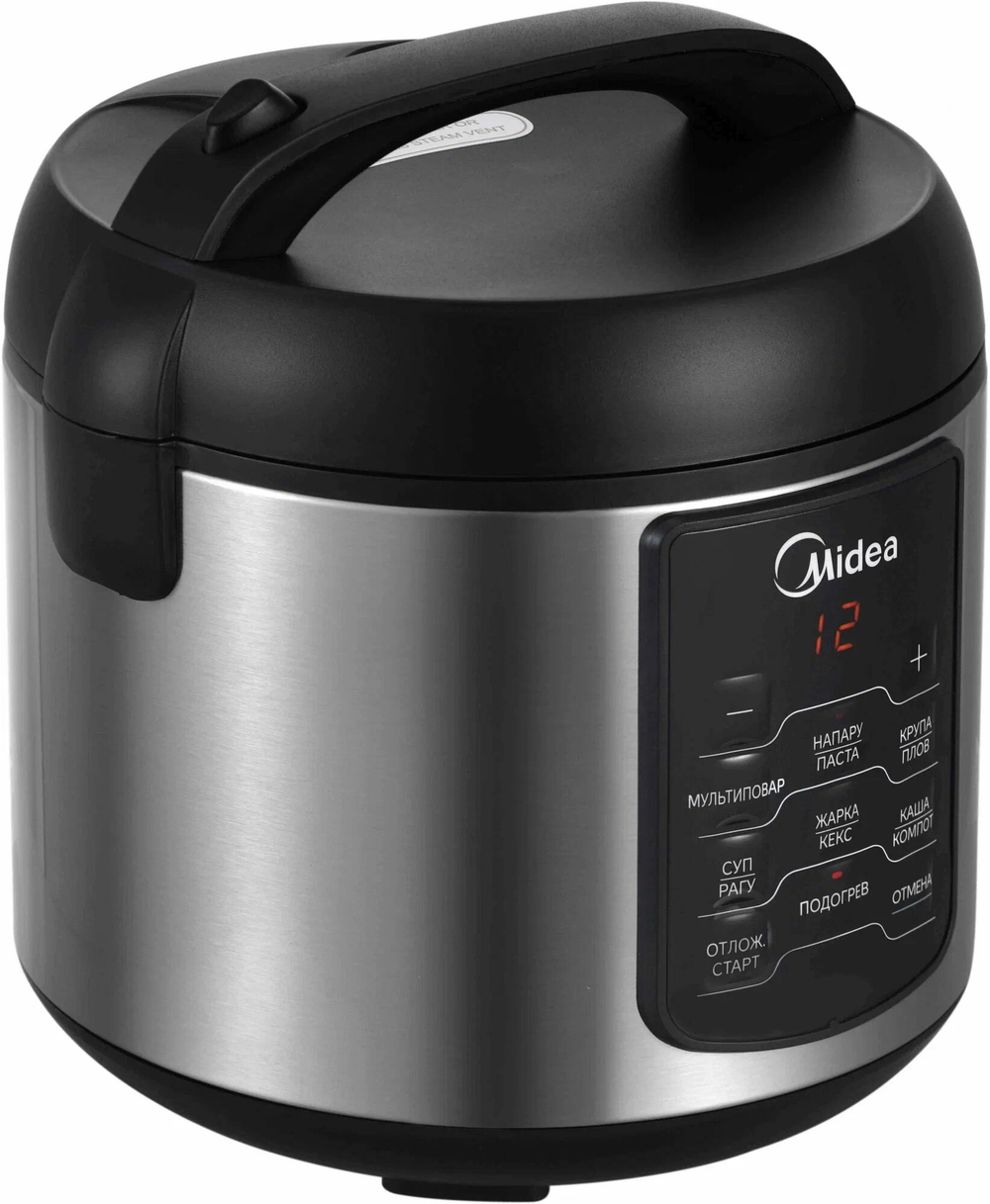 Мультиварка Midea MPC-6034, серебристый