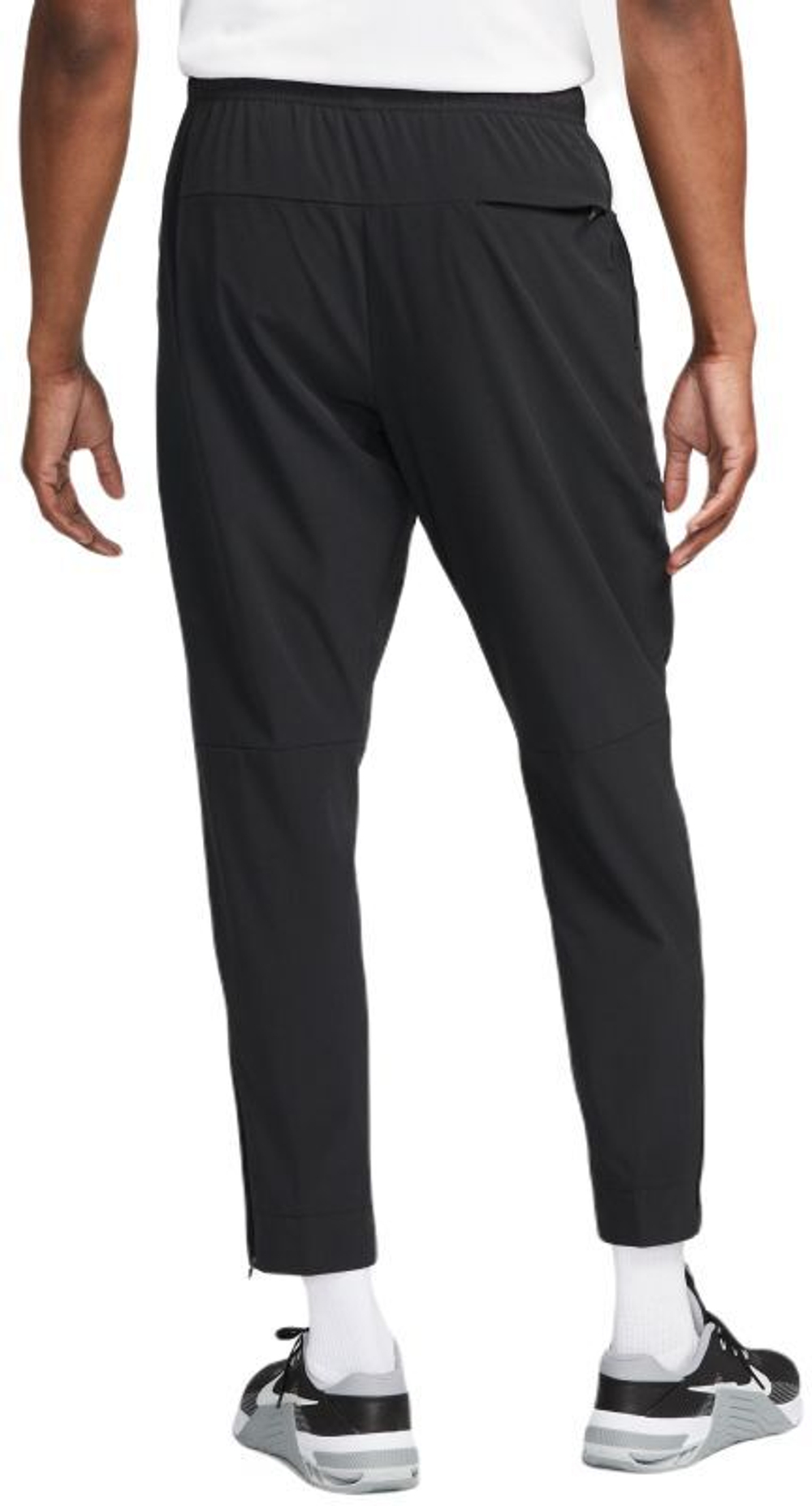 Мужские теннисные штаны Nike Unlimited Dri-Fit Zippered Cuff Versatile - черный