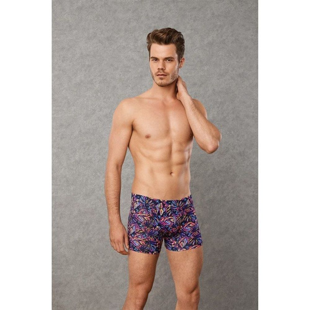 Мужские трусы боксеры темно-синие с принтом Doreanse 1861