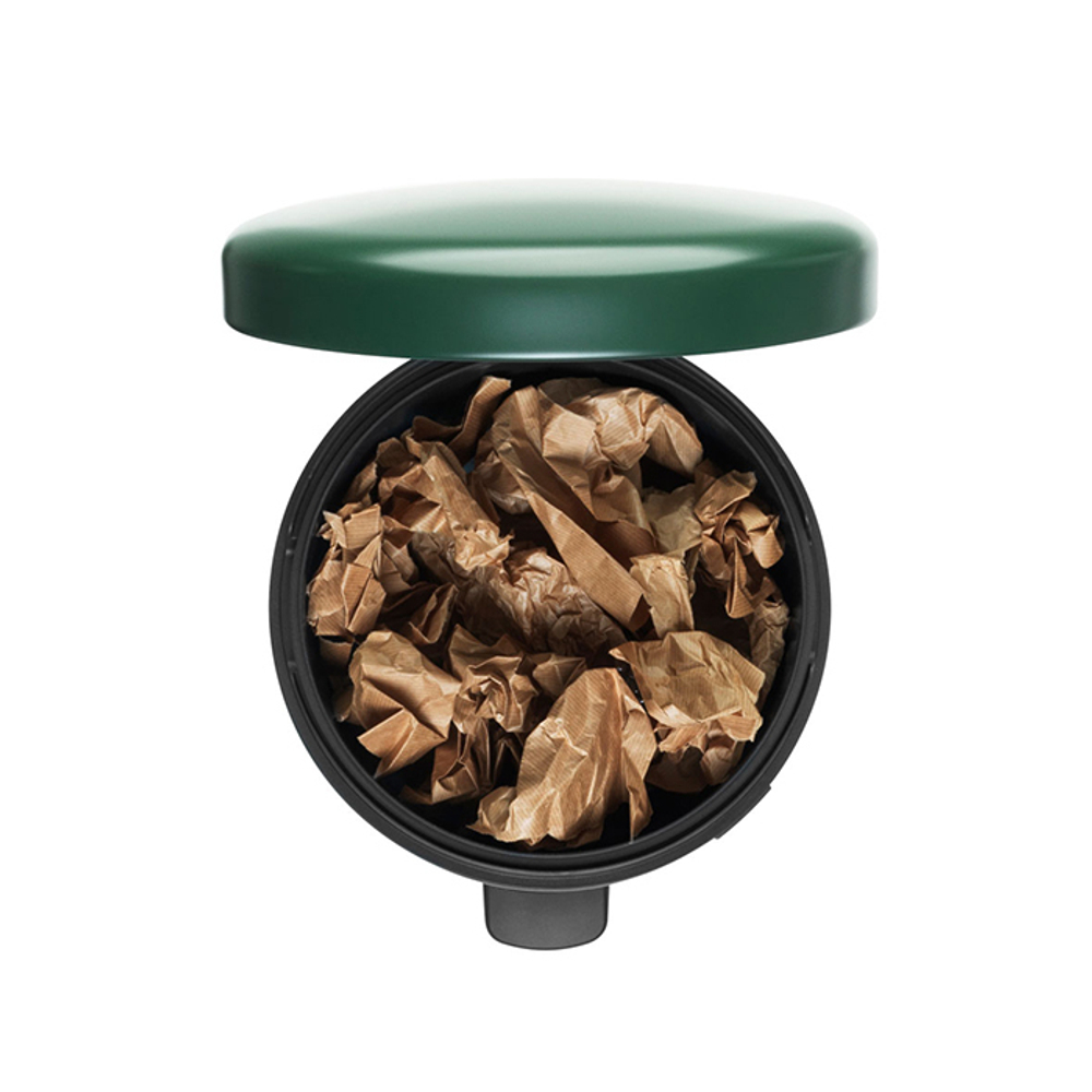 Мусорный бак с педалью newIcon 20л Brabantia Зеленая сосна