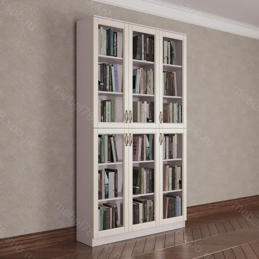 Шкаф книжный 3/2 (мадес)