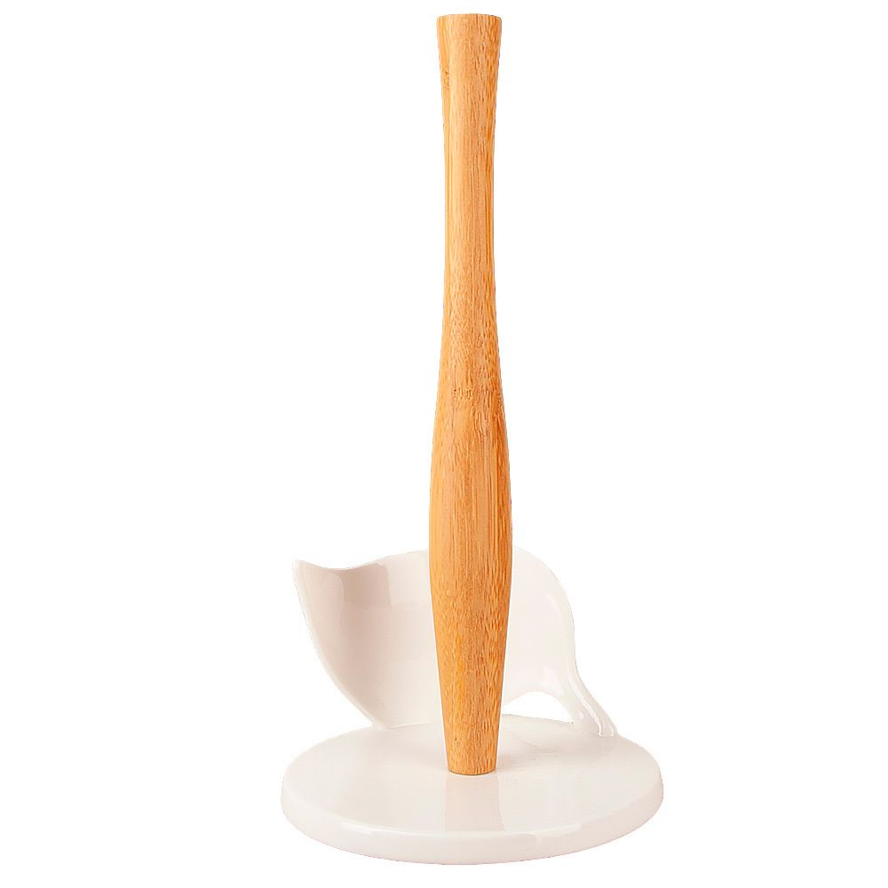 Держатель для бумажных полотенец "Naturel" 13*13*25,5см. (подарочная упаковка)