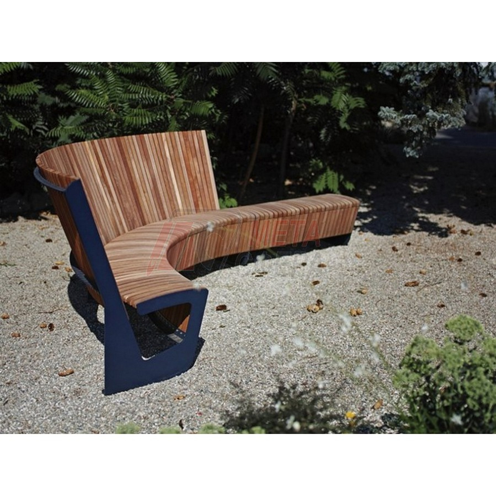 Скамейка Вега радиусная