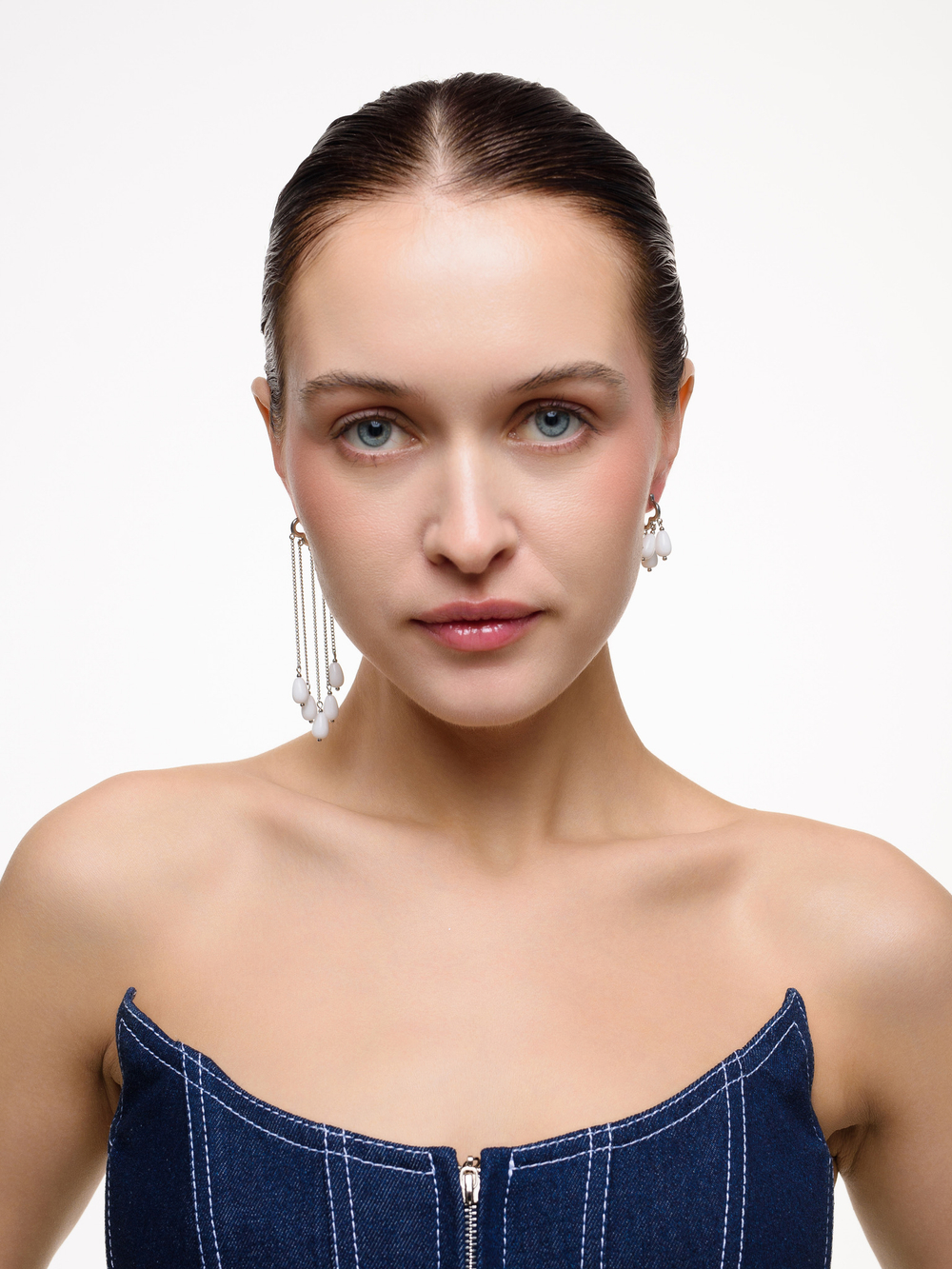 Серьги "Cloud" White