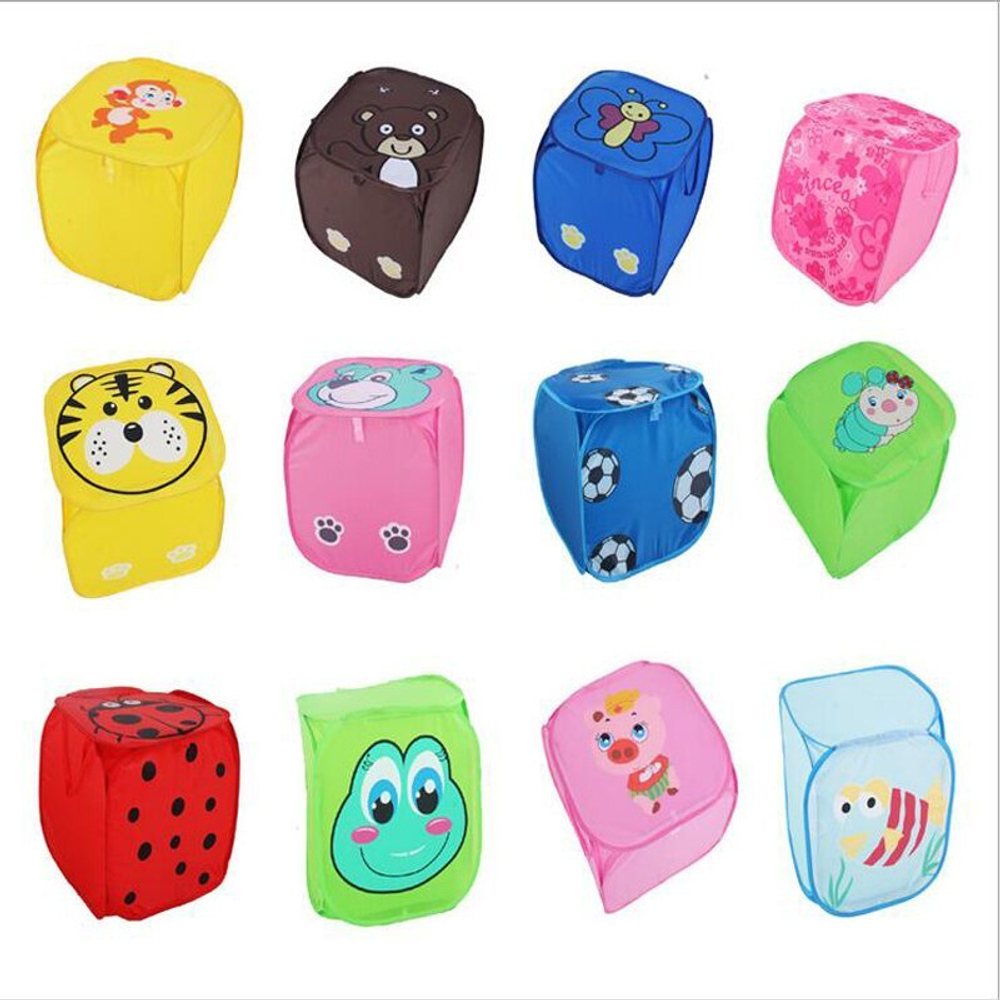 Корзина для игрушек 41*41 см в ассортименте арт. 125080