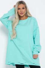 Свитшот Бьянка (мята) Б12367-1 LT Collection