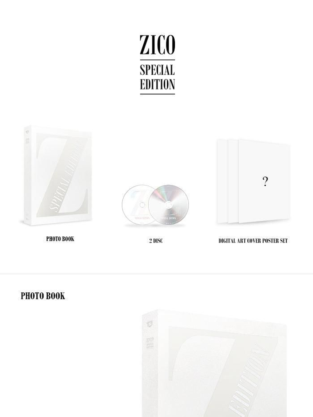 Альбом ZICO (BLOCK B) - ZICO SPECIAL EDITION