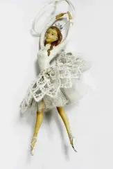 Статуэтка-подвеска 3D "Балерина" 5*3,6*17 см. (3D1122)