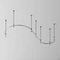 Шинопровод круглый из полукругов 1200мм Maytoni Technical FLARITY Busbar trunkings Flarity TRX154-2SR-D1200-B