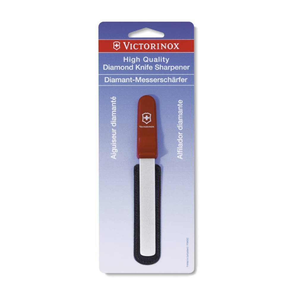 Механическая точилка для ножей VICTORINOX Diamant 4.3311, с алмазным напылением, красный