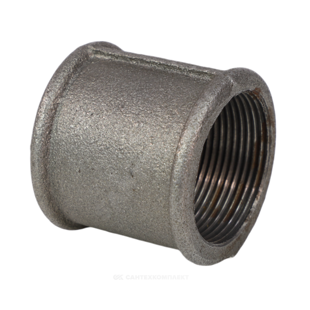 Муфта длинная чугун Ду 32 (1 1/4") ВР Fittex
