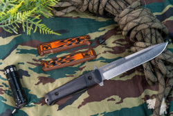 Накладки Tactical Echelon G10 Черно-Оранжевые