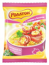 Лапша Роллтон С сыром и беконом 60 г x 5 шт
