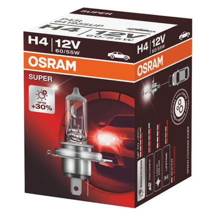 Автомобильная галогеновая лампа OSRAM 64193SUP Н4 12V 60/55W P43t