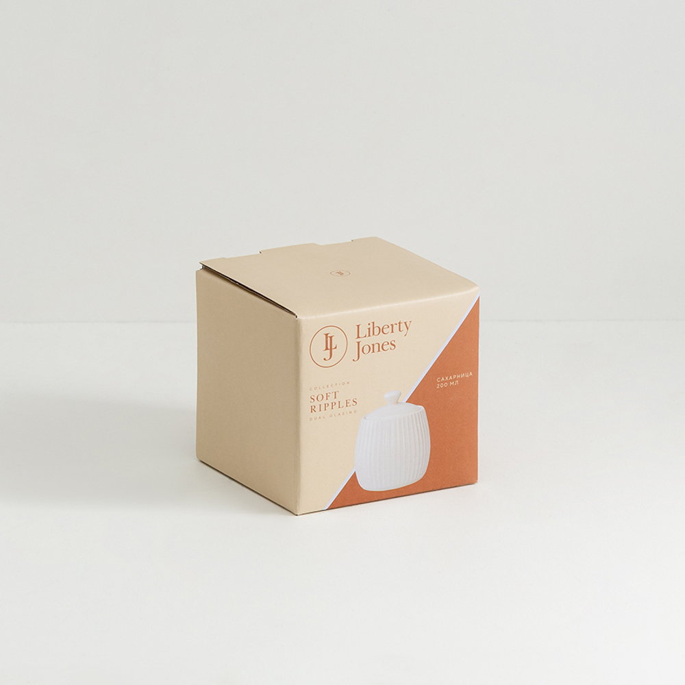 Сахарница soft ripples, dual glazing, 200 мл