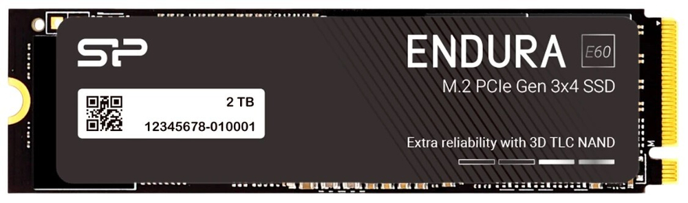 Накопитель SSD M.2 2280 Silicon Power E60 2000 ГБ