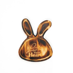 Менажница из кедра для подачи блюд и закусок с гравировкой "Listen to your heart"