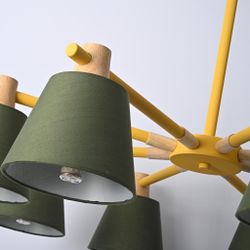 Люстра На Штанге Natura A Green 8 By Imperiumloft