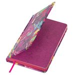 Ежедневник датированный 2023 А5 138x213 мм BRAUBERG "Vista", под кожу, "Colorful", 114132