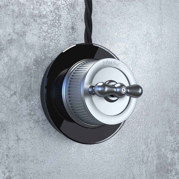 Рамка на 1 пост черная Werkel W0015108 4690389166426