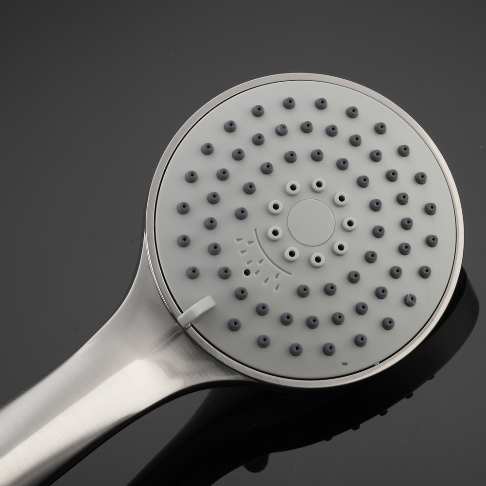 Душевая система 35к G2499-20 GAPPO нерж. сталь, лейка "Тропический душ", САТИН