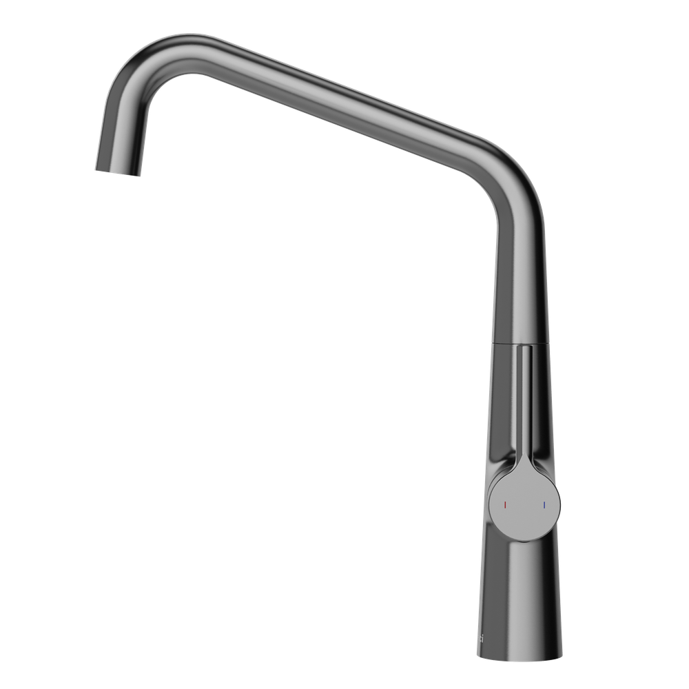 Смеситель для кухни Domaci Римини D569112GB вороненая сталь