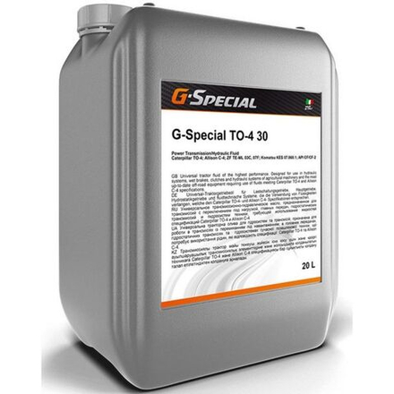 Масло трансмиссионное (МКПП) G-Special TO-4 SAE 30 минер. 20 л.