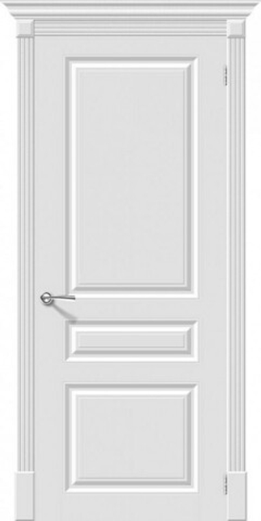 Двери межкомнатные эмалированные Скинни-14 Whitey