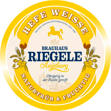 Пиво Ригеле Хефе Вайсе / Riegele Hefe Weisse 30л - кег