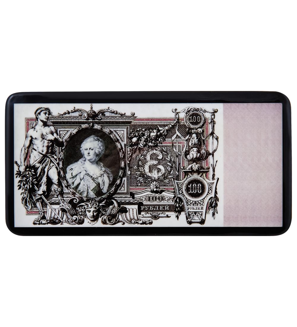 Народные промыслы ШК-19/52-C Шкатулка-купюрница в технике декупаж «100 РУБЛЕЙ» (18х9х4)