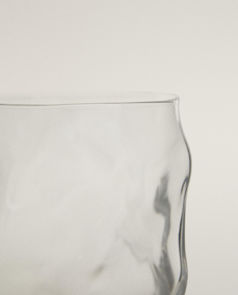 Zara Home стакан из стекла, цвет прозрачный, 11 см · 0241/401