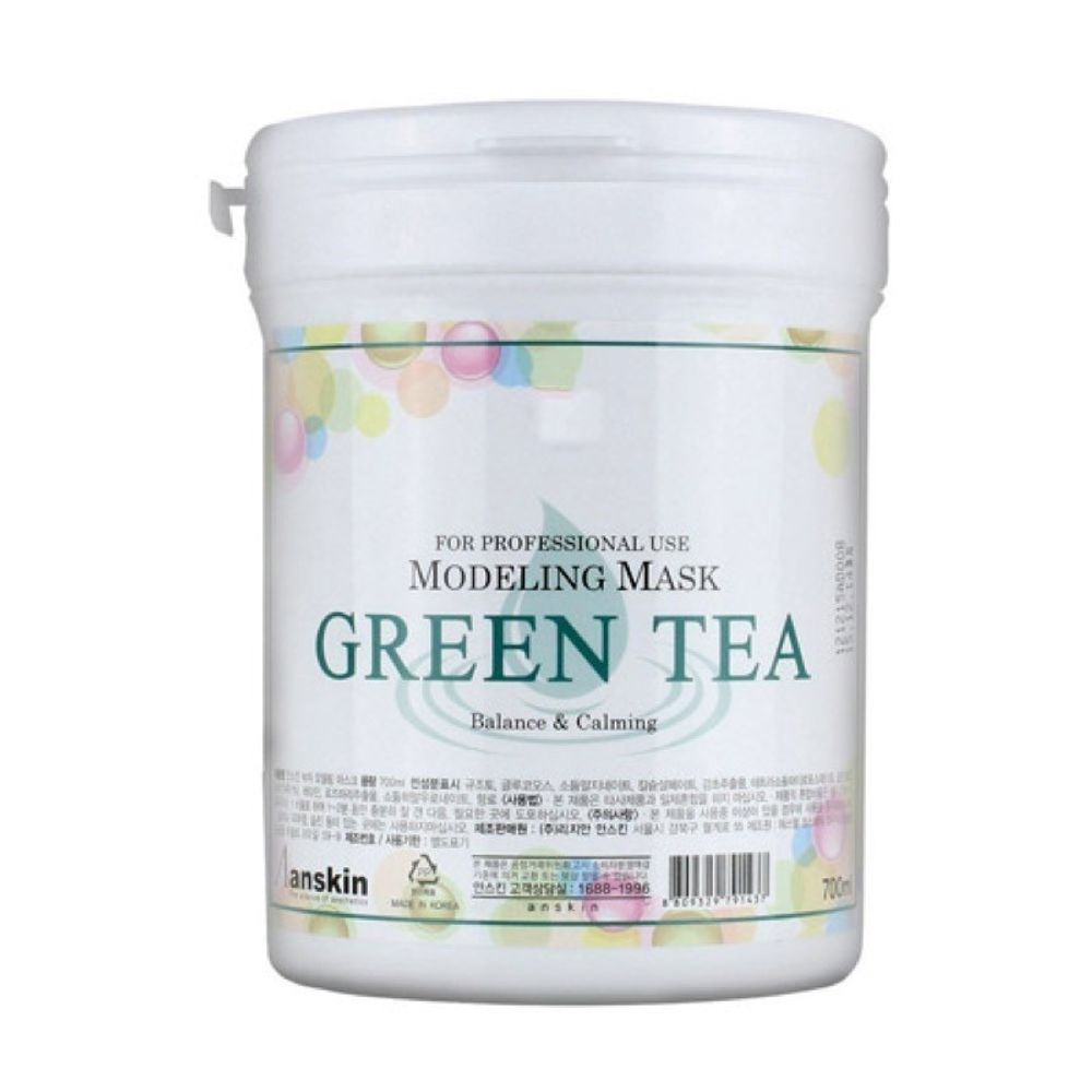 Альгинатная маска с экстрактом зеленого чая ANSKIN Green Tea Modeling Mask