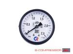 Манометр ТМ 310Т для пескоструйного аппарата АСО150-200