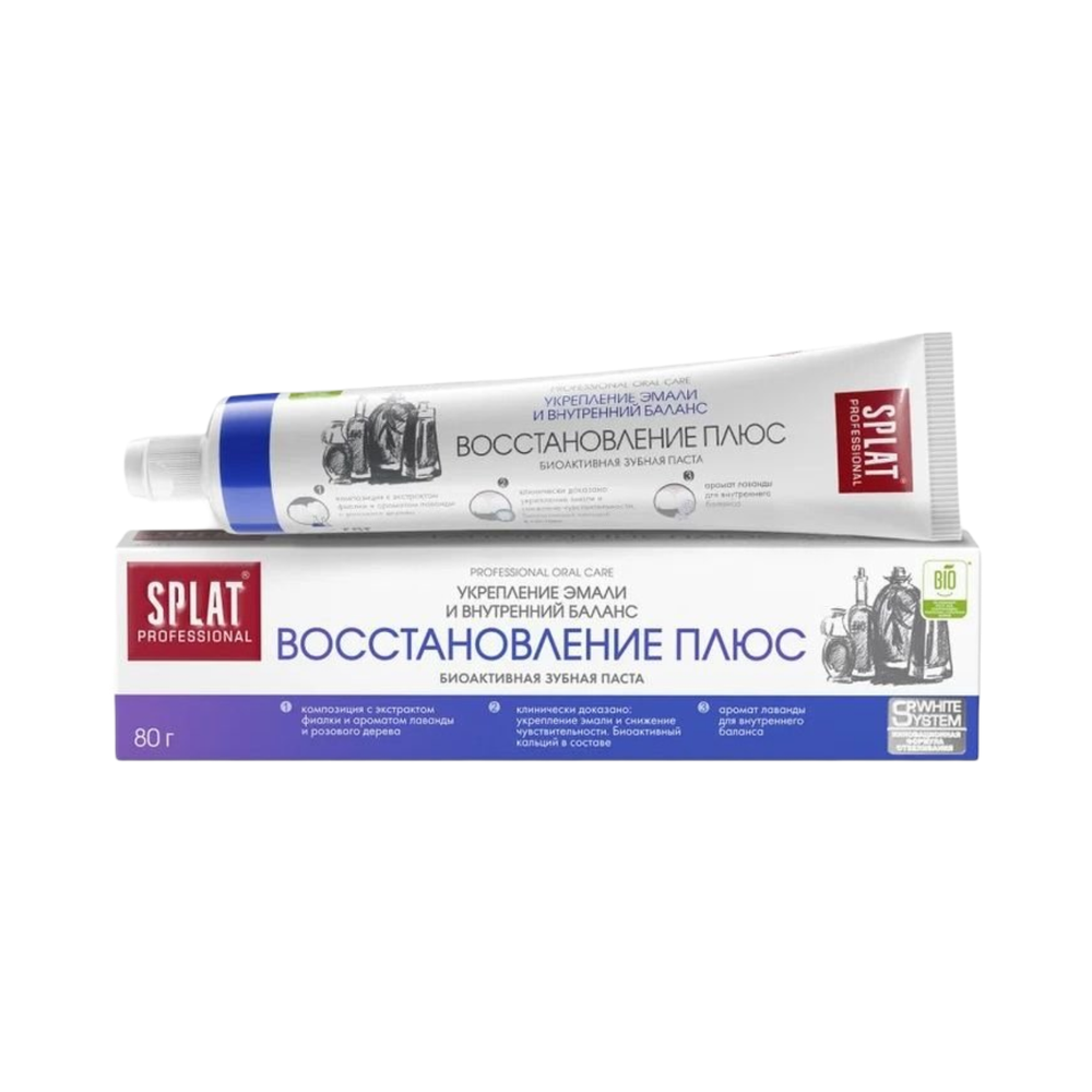 Зубная паста "Сплат" востановление плюс 80г