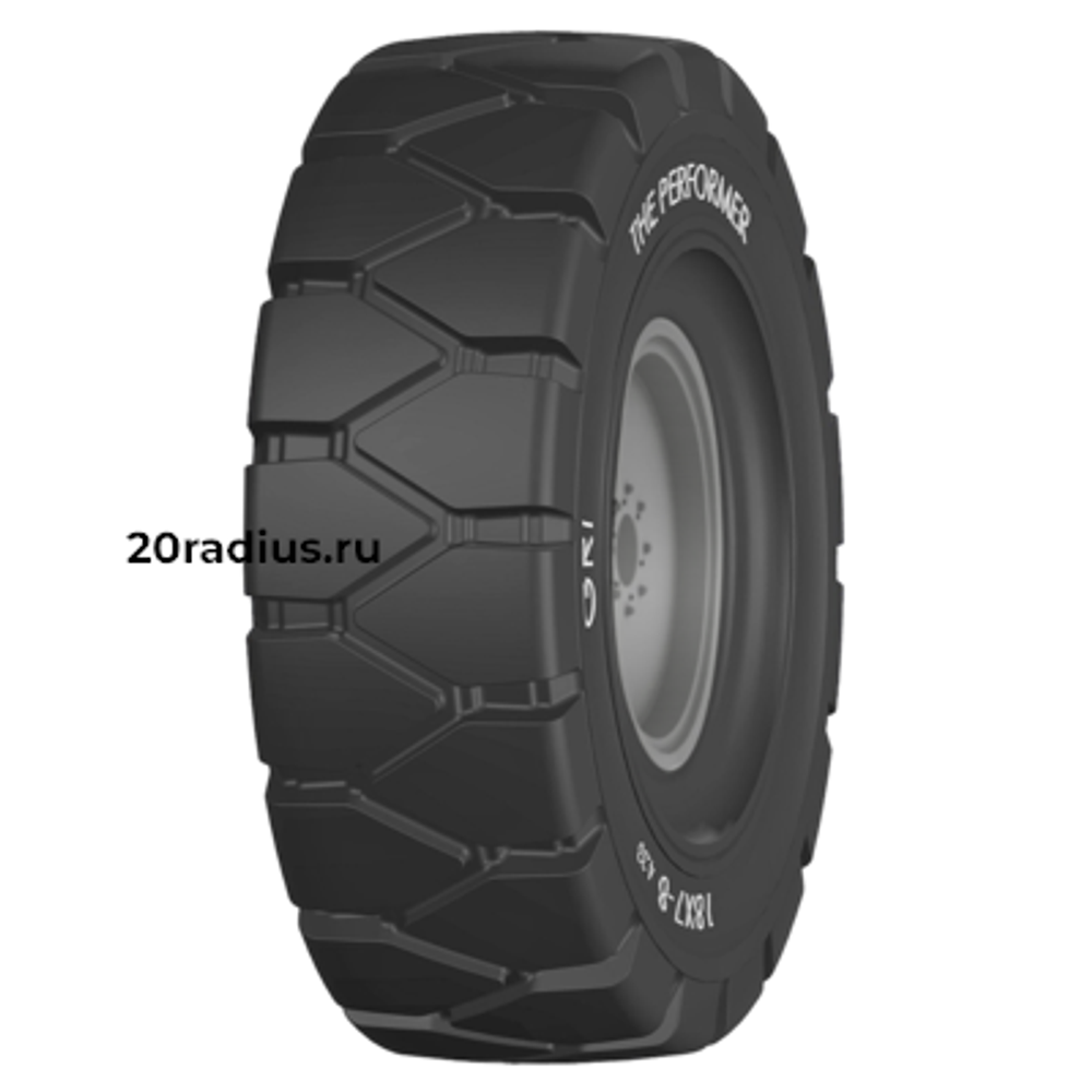 18x7-8(180/70-8) Performer Цельнолитая с бортом ШРИ-ЛАНКА