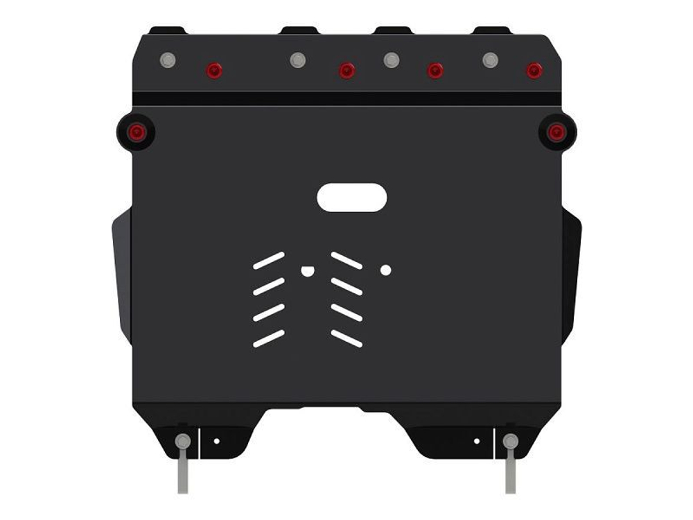 Защита картера и КПП Sheriff для Ford Explorer V 2-й Рестайлинг 2017-2019 арт.08.3419 V1