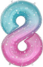 Шар Цифра Нежные искры