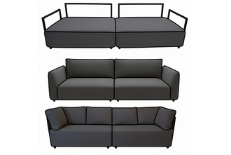 Из нескольх фастиков(модуль) формируется форма дивана