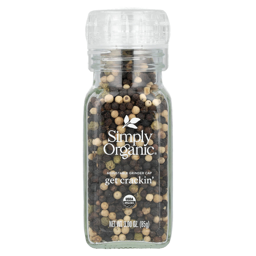 Simply Organic, Смесь перцев, 85 г (3,00 унции)